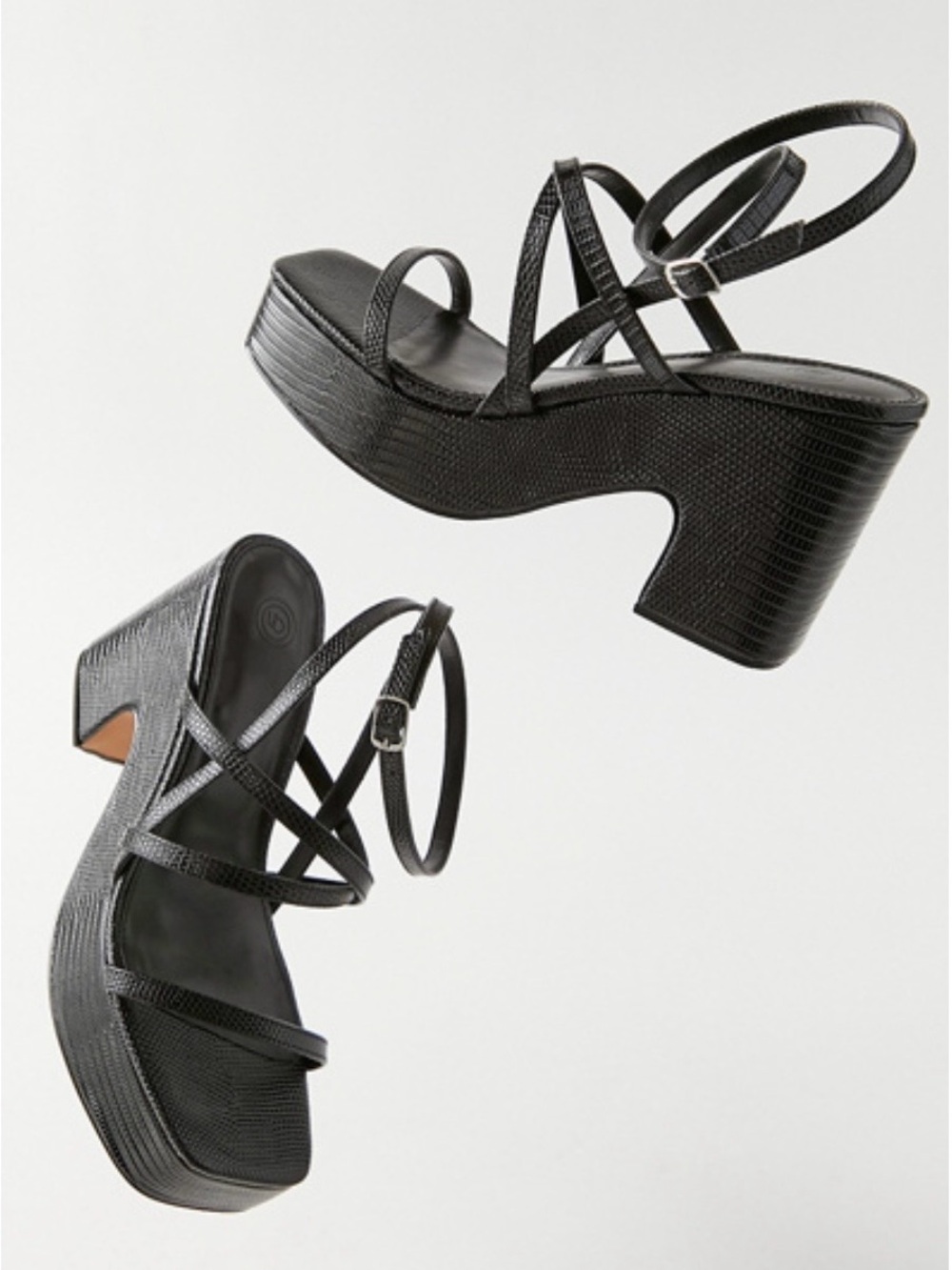 UP Lenox Strappy Platform Heel